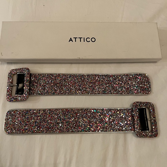 The Attico Jewelry - The Attico ankle / braclet straps glitter